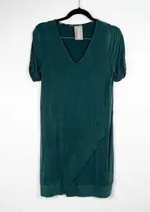 ANTHROPOLOGIE Dolan West Coast Short Sleeve Dress Green Sz XS