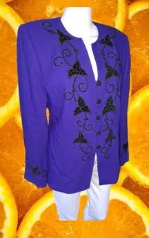 New Vintage Lord & Taylor Button Up Blouse Size 8 With Skirt Size‎ 6