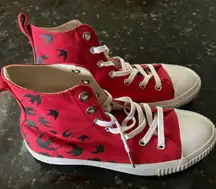 High Top Sneakers - Designer Sneakers in great condition!