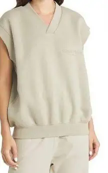 Essentials Cotton Blend Vest Sweater size XS