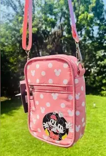 Disney NWT Minnie Mouse Crossbody Purse Bag Bioworld Brand 8”x6”, see below​​​​​