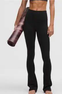 Lululemon Align HR Mini Flare Pant (legging) 32” Black Size 10 NWT 