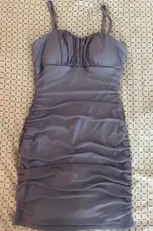 Purple Hoco Dress