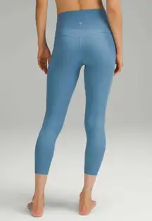 Lululemon Align Ribbed High-Rise Crop 23"-Utility Blue