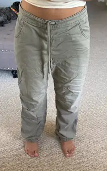 Hollister Adjustable rise parachute baggy pants