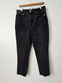 Womens madewell jeans perfect curve vintage crop jeans sz 32