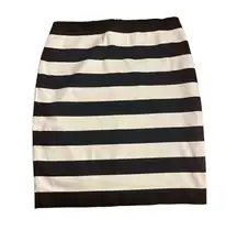 Robert Rodriguez skirt black & off white sz 2