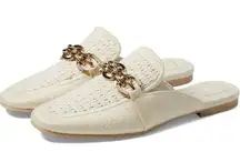 Dolce Vita Solina Loafers in Ivory 6 with box Womens Slides Mules Shoes