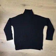 Abercrombie &Fitch Black Turtleneck Sweater