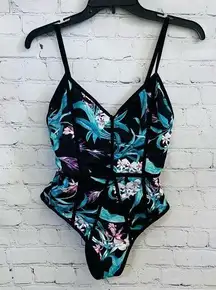 LA Hearts Corset style 1pc swim suit, size S