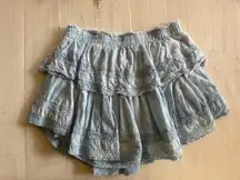Ruffle Mini Heritage Love Shack Fancy Skirt Medium