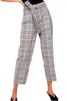 Aritzia Wilfred Plaid Trouser Pants 4