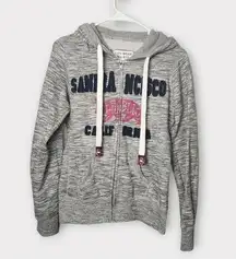 City Wear No. 415 San Francisco California Full Zip Hoodie M