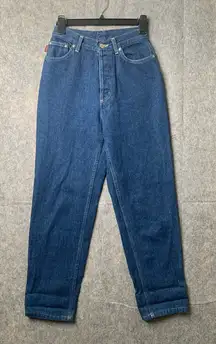 Patagonia Rare Vintage Size 4 Organic Denim High Rise Button‎ Fly Straight Jeans