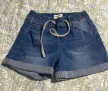 Black Label Denim Shorts