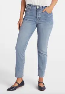 Kut From the Kloth Reese High Rise Fab Ab Ankle Straight Jeans 12