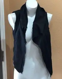 Bcbgmaxazria black NWT Fabian vest