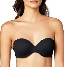 NWT Warner’s Women’s This Is Not A  Bra Convertible Strapless Underwire Black