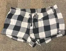 Closet clean out Plaid sleep shorts by old navy