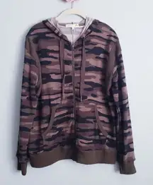 C&C California Green Camo Fullzip Hooded Jacket