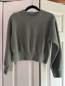 Aerie Crop Sweater Crewneck