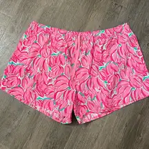 Lauren James Tulip Print Athletic Shorts