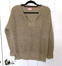 This Time Around Olive Sweater