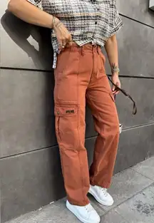 Urban Outfitters BDG Cargo Pants in Rust Size 27