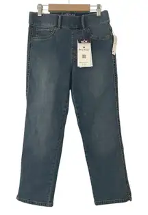 Gloria Vanderbilt Women's Shape Effect High Rise Denim Capri Pants 4 New