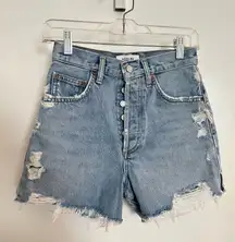 AGOLDE Dee High-Rise Shorts Jean