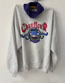 Vintage Mom Gopher Chauffeur Turtleneck Sweater Pull Over XL