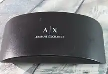 Armani Exchange A/X Black Sunglass or Reading Glass Hard Case