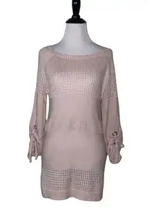 Soho jeans by New york and company womens XS tie sleeve‎ sweater