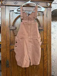 Rhythm Brown Overall Shorts