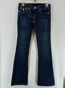 True Religion  Low Rise Boot Cut Joey Jeans Woman’s 26 Blue