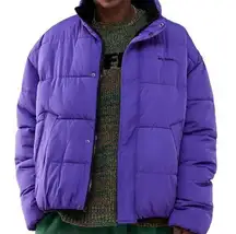 Iets Frans Urban Outfitters Recycled Purple Water-Resistant Puffer Jacket sz S