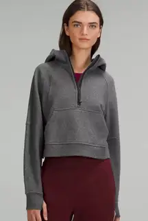 Scuba Oversized Half-Zip Hoodie