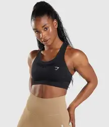 Gymshark Gymhsark, Energy Seamless Sports Bra - Black S