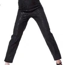 Nicole Miller  COLLECTION BLACK LACE PANTS 2