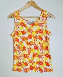 Basic Editions vintage floral tank