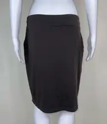 Susana‎ Monaco Deep Chocolate Lycra Knit Mini Skirt