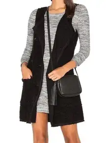 Revolve Sanctuary Essential City Tunic Vest Black