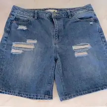 Life in progress denim shorts
