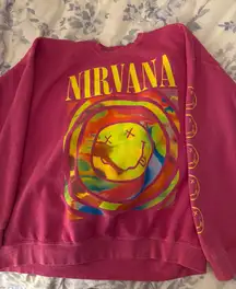 Urban Outfitters Nirvana Crewneck Oversized