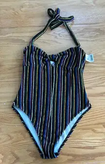 NWT Urban Outfitters Out From Under Tamara Striped Bodysuit Size Medium