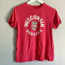 CHAMPION U Wisconsin Badger Graphic Tee Small