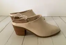 Heeled Mules, Size 5 1/2