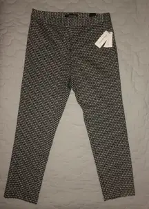 Geometric Pattern Ankle Pant 