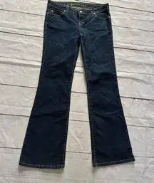 Daisy Anchor Blue bootcut size 11 dark wash jeans