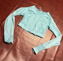 Gymshark Cropped Long Sleeve Top Workout